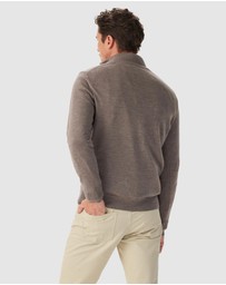 R.M.Williams - Ernest Merino 1/4 Zip Knit Jumper
