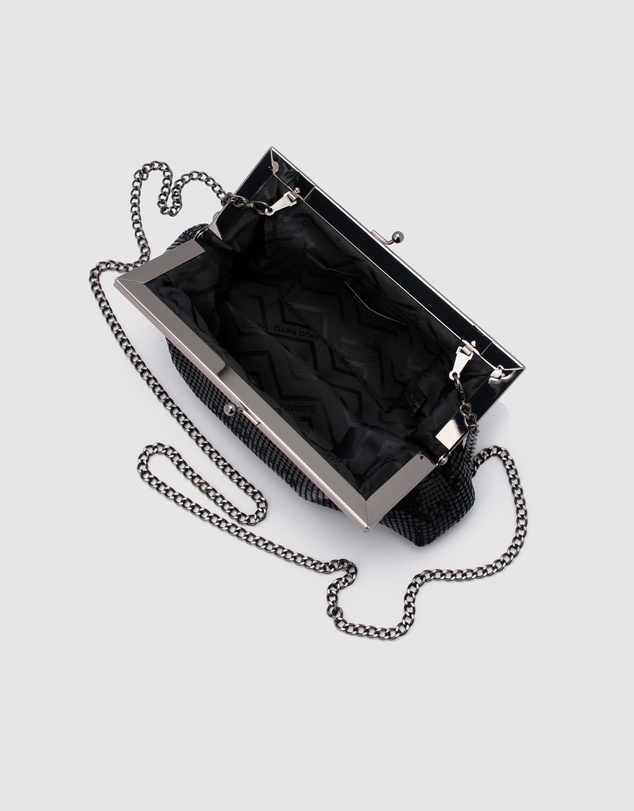 Olga Berg - Zara Mesh Frame Clutch