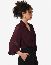 Forcast - Joanna Chiffon Blouse