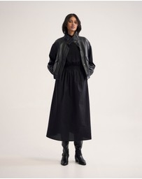 Oxford - Esrealla High Collar Dress