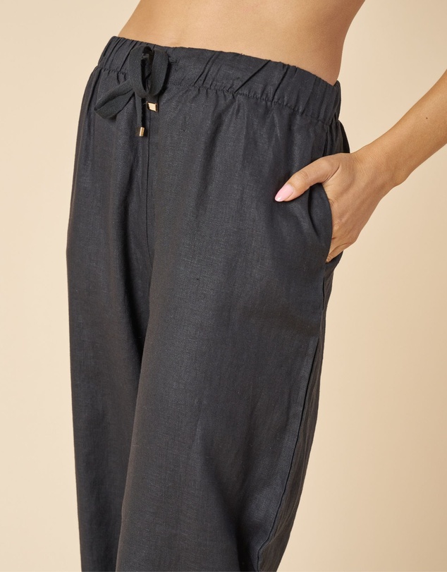 CAMIXA - Palazzo Linen Pants