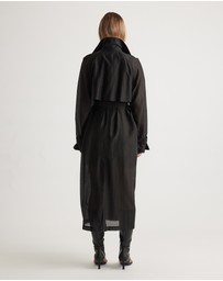 Decjuba - Briar Sheer Trench Coat