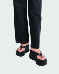 Melissa - Melissa Free Thong Wedge