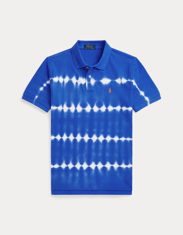 Polo Ralph Lauren - Tie-Dye Cotton Mesh Polo Shirt - Teens