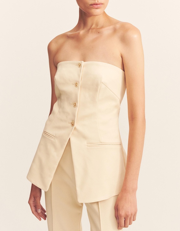Shona Joy - Lani Strapless Tailored Top