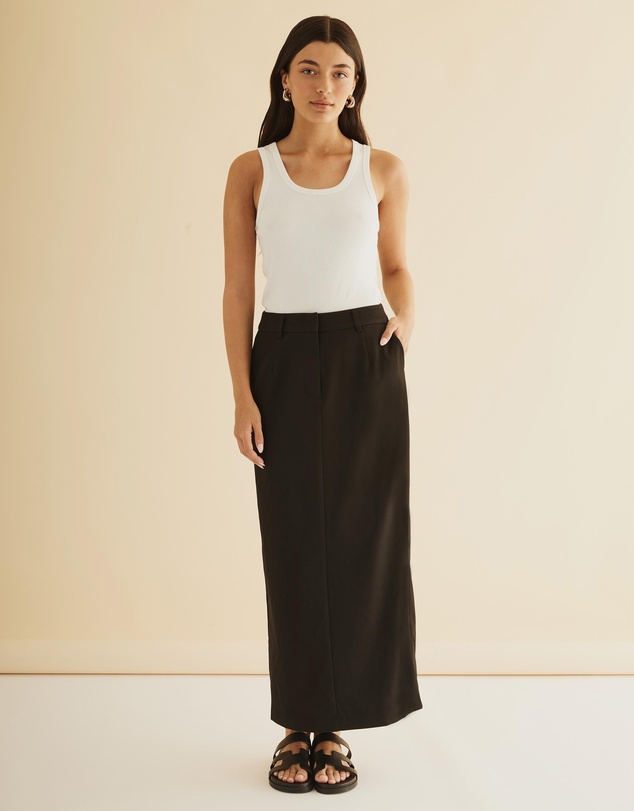 Atmos&Here - Lina Column Maxi Skirt