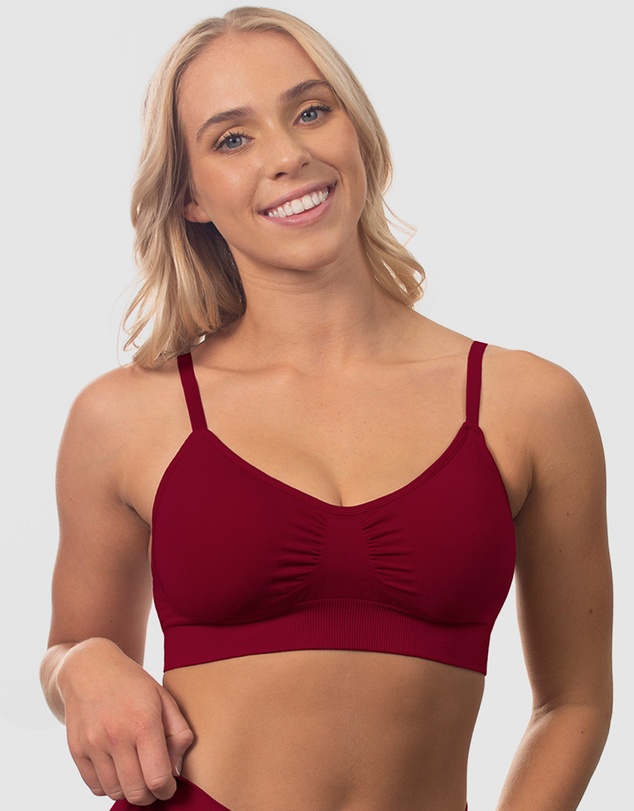 B Free Intimate Apparel - Wire-free Bamboo Padded Bra (B-C-D-DD-E-F-G-H) Cup