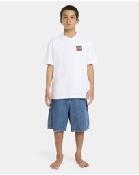 Billabong - Boys 8 to 16 Crayon Wave T-Shirt