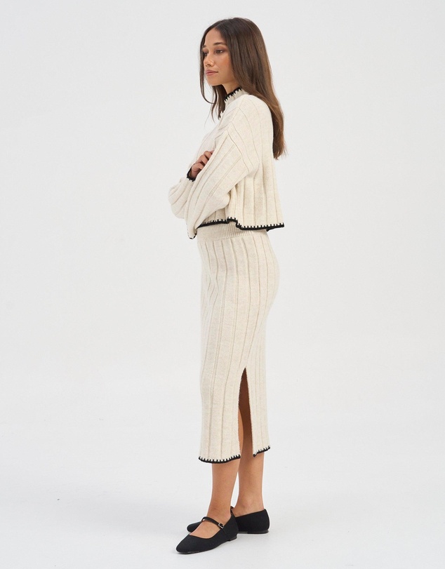 ONLY - Chick Knitted Midi Skirt