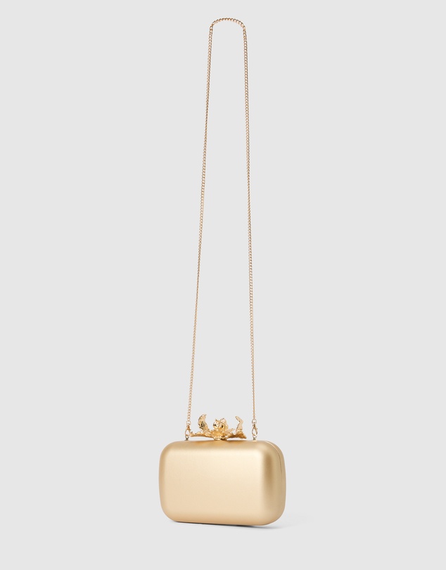 Forever New - Gina Orchid Clasp Hardcase Clutch Bag