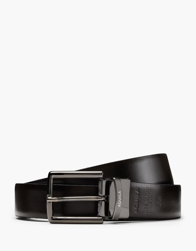 Aquila - Martini Black/Brown Reversible Belt