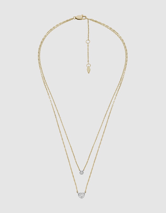Fossil - Sadie Two Tone Pendant Necklace