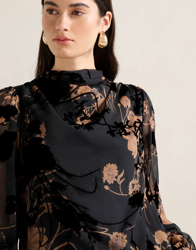 Forever New - Amaya Drape Blouse