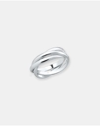 Elli Jewelry - Ring Wrap Trio Basic 925 Sterling Silver