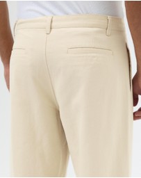 AERE - Aiden Double Pleat Relaxed Chinos