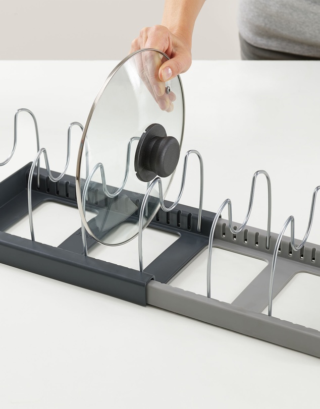 Joseph Joseph - DrawerStore™ Expanding Cookware Organiser (Grey)
