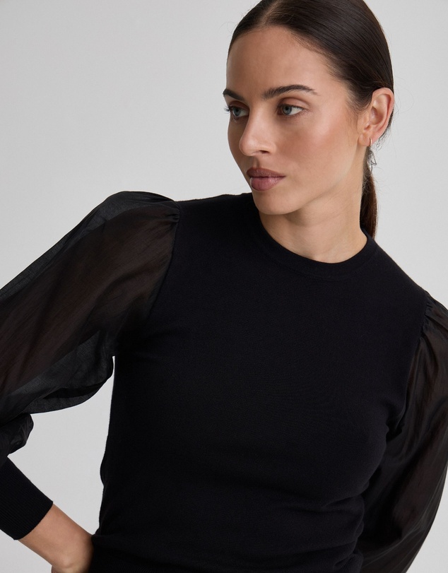 Oxford - Alice Contrast Sleeve Knit
