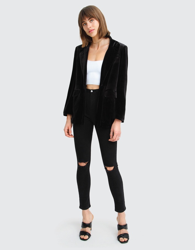 Belle & Bloom - Eternity Oversized Velvet Blazer
