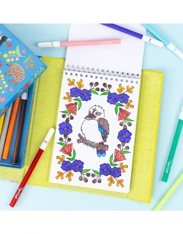 Tiger Tribe - Colouring Set Aussie Animals