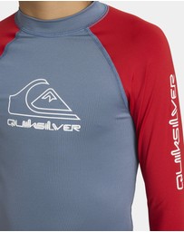Quiksilver - Boys 8 to 16 On Tour Long Sleeve Rash Vest