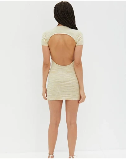 Style Addict - Backless Mini Dress