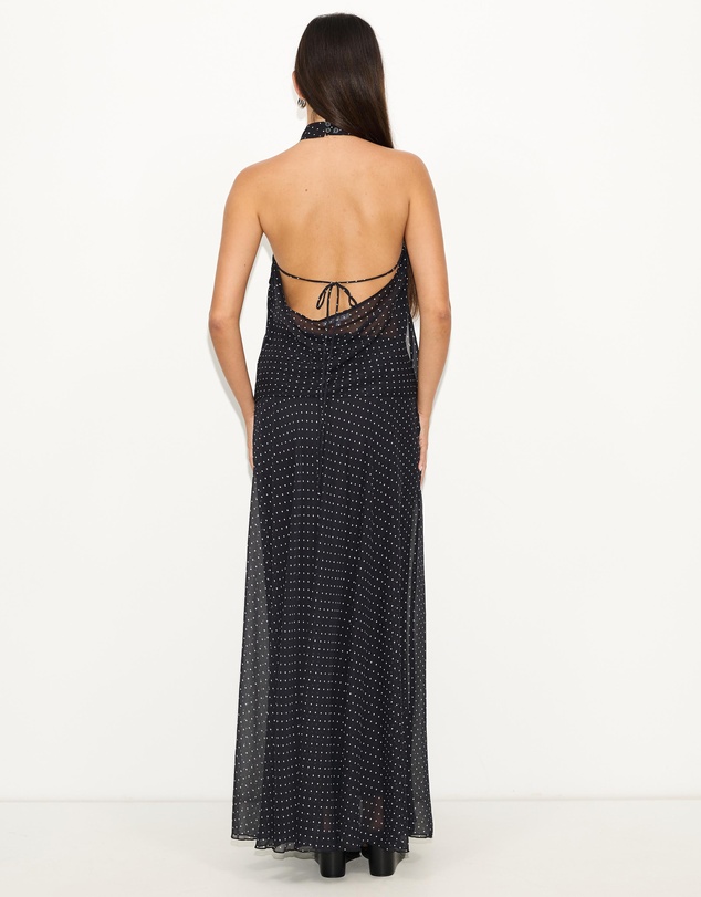 Dazie - Afloat Polka Dot Halter Top