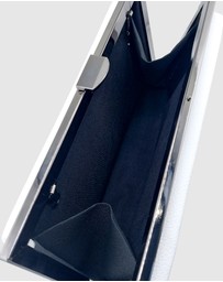 Izoa - Amanda Clutch Gunmetal