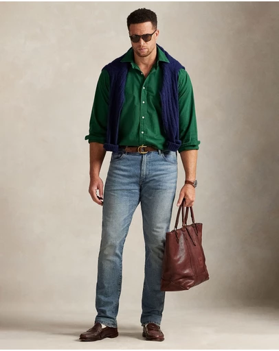 Polo Ralph Lauren - Garment-Dyed Oxford Shirt - ICONIC EXCLUSIVE