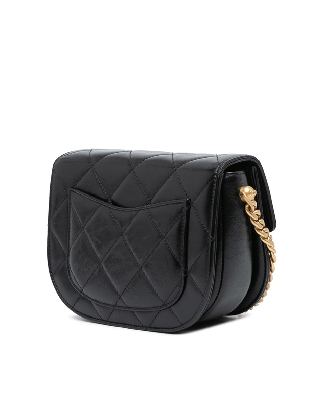 Pre-Loved by Azura Reborn - Pre-Loved Chanel 19 Crossbody Quilted Lambskin Leather