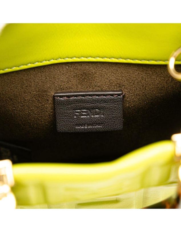 Pre-Loved by Azura Reborn - Pre-Loved Mini Zucca Embossed Leather Sunshine Shopper Tote