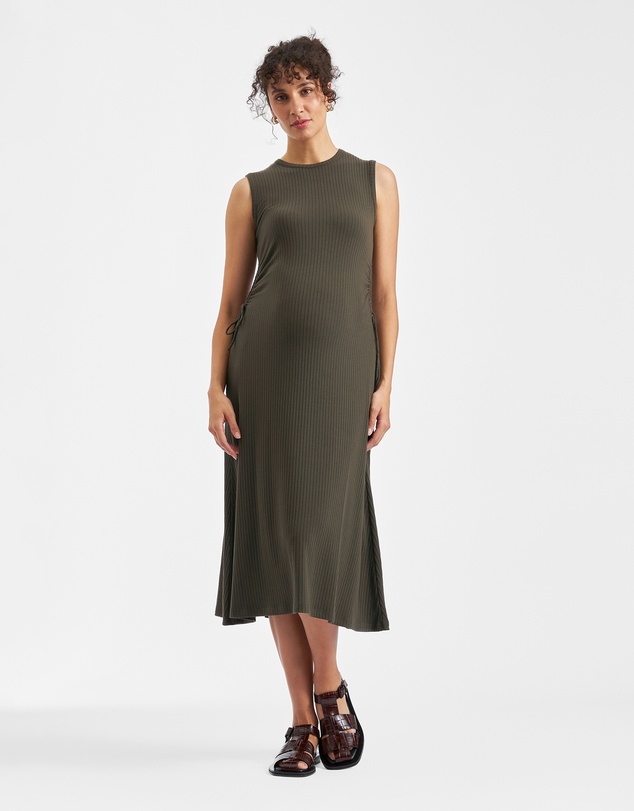 Ripe Maternity - Carol Rib A-line Dress