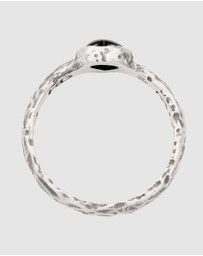 Haze & Glory - ICONIC EXCLUSIVE - Ring Men Onyx Hearty 925 Sterling Silver