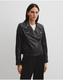 Country Road - Leather Biker Jacket