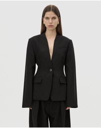 CAMILLA AND MARC - Tala Fitted Collarless Blazer