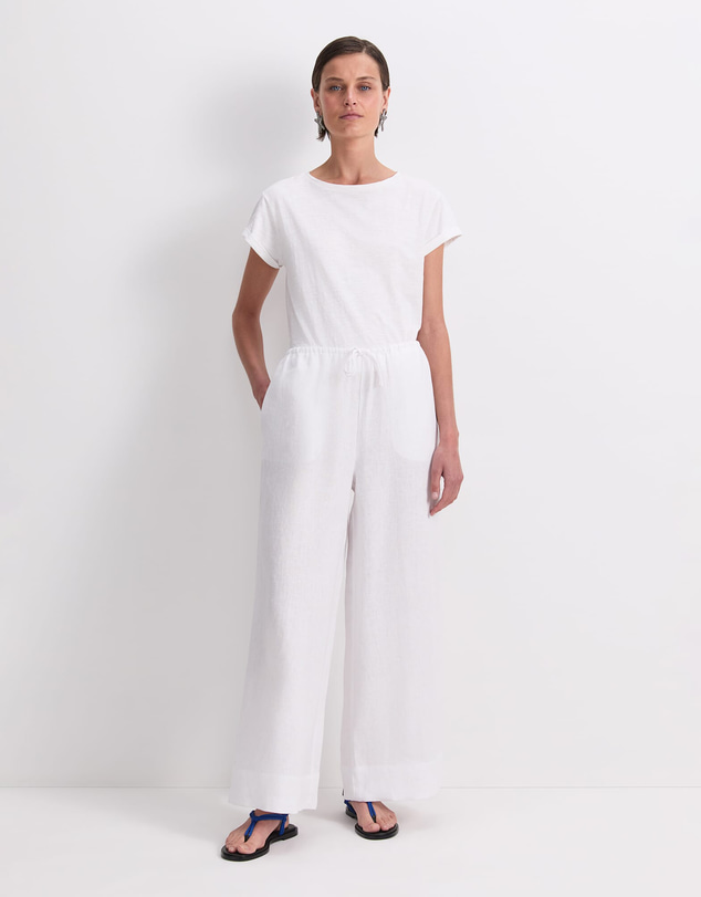 Sportscraft - Ariana Wide Leg Linen Pant