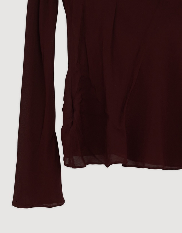 Revibe - Repaired Minima Esenciales Olen Sheer Layered Top - AU 12