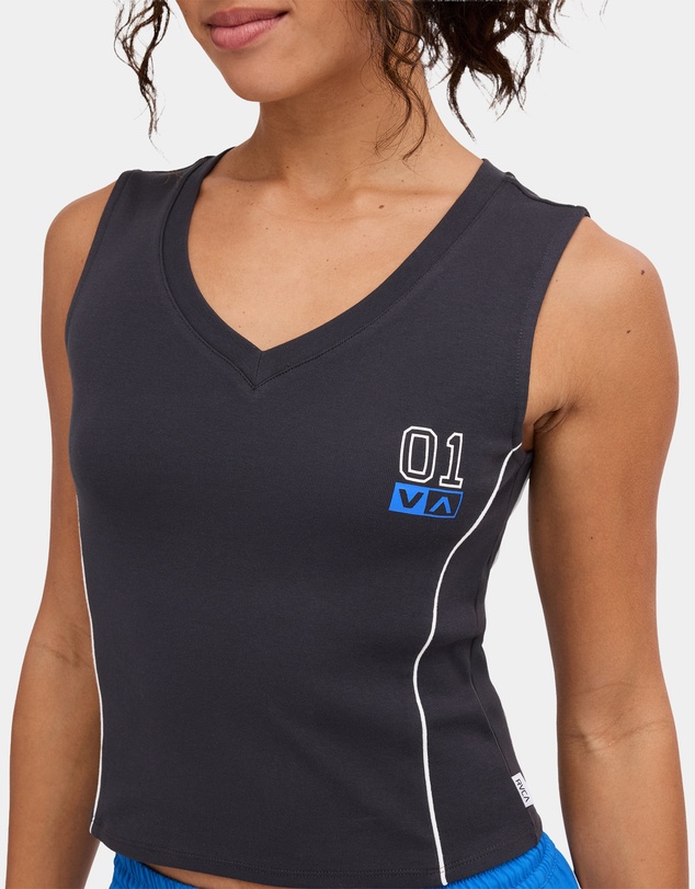 RVCA - Womens RVCA V-Neck Muscle