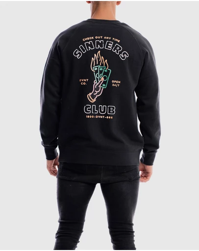 DVNT - Sinners Club Crewneck