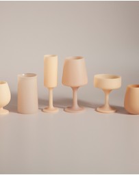 porter green - seff | silicone unbreakable champagne flutes
