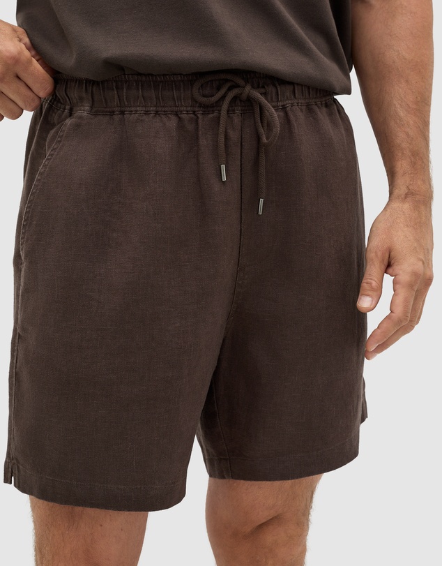 Seed Heritage - Pull On Linen Short