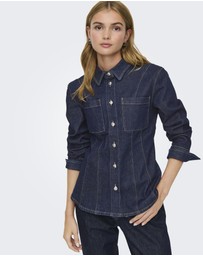 ONLY - Rosie Fitted Denim Jacket