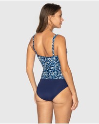 Nip Tuck Swim - Navy Episodic Joanne Tankini Top