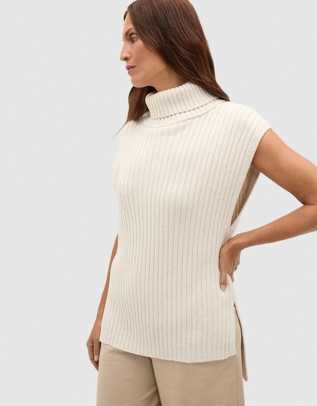 Seed Heritage - Collar Knit Poncho