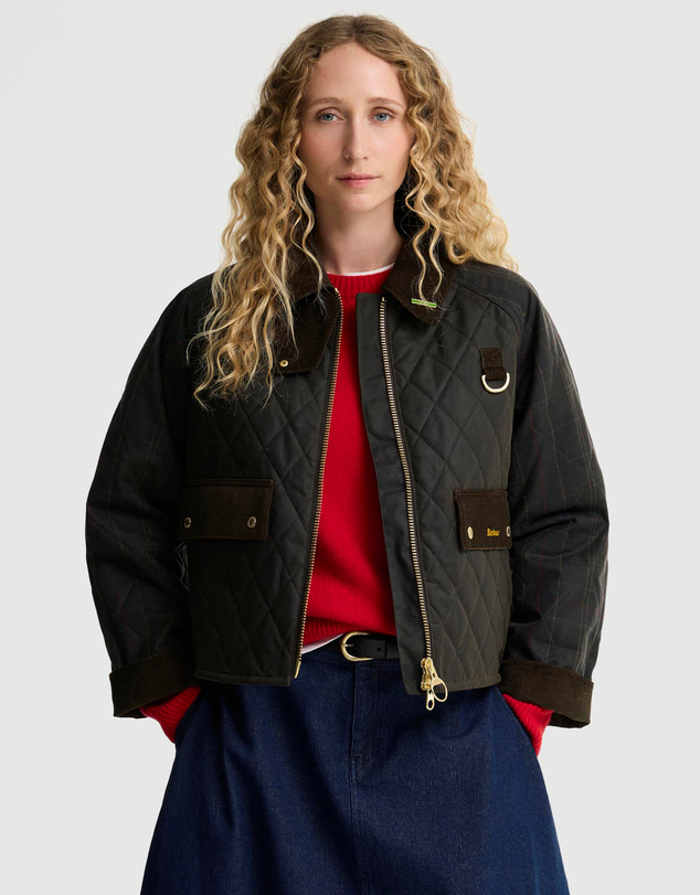 Barbour - Tartan Reimaginedicons Tartan Quilted Spey Wax Jacket