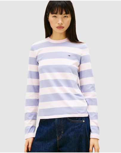 Periwinkle Dust & Multi Stripe