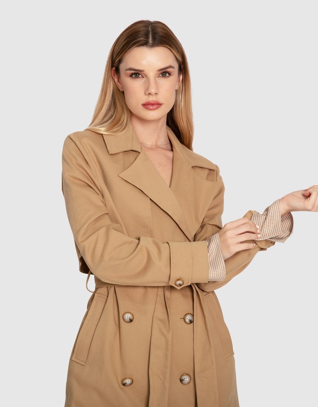 Belle & Bloom - Empirical Trench Coat