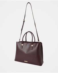Forever New - Kate Laptop Metal Detail Tote Bag