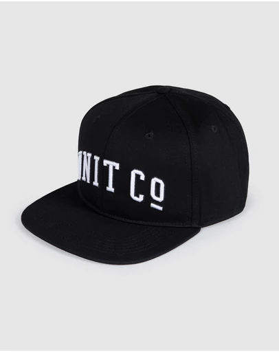 UNIT - UNIT Team Men's Flat Peak Snapback Cap