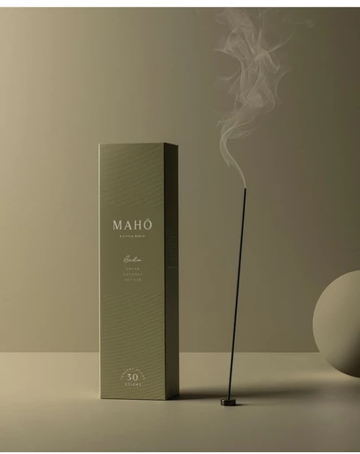 MAHO Sensory - Brûlée Incense Sticks and Burner Kit