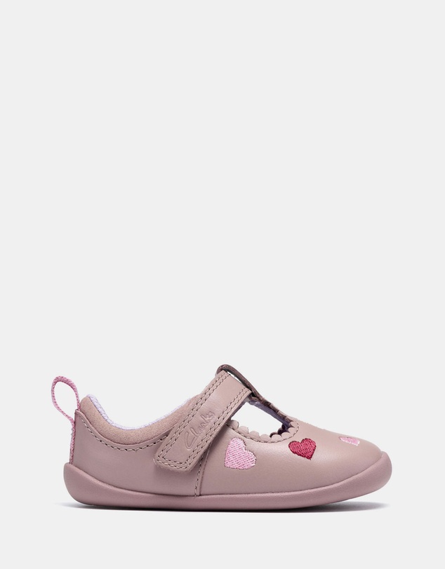 Clarks - Roamer Heart (T) Pink